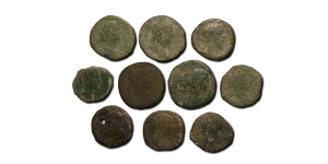 Roman Imperial AE Sestertii Group [10].