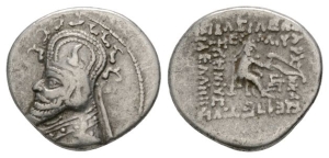 Kings of Parthia, Phraates III AR Drachm.