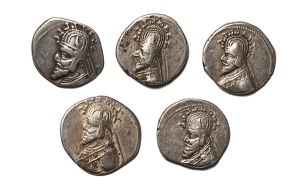 Parthian Dynasty AR Drachm Groups [5].