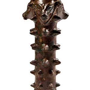 Elamite Bronze Spiked Macehead with Bulls