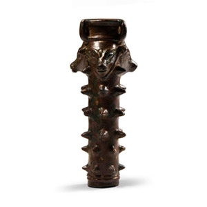 Elamite Spiked Bronze Macehead with Bulls