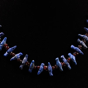 Bactrian Style Lapis Lazuli Bird Necklace