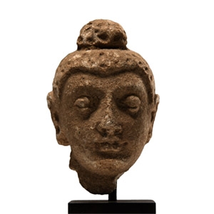 Gandharan Stucco Head