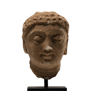 Gandharan Stucco Head