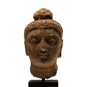 Gandharan Terracotta Head