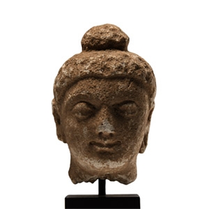 Gandharan Terracotta Head