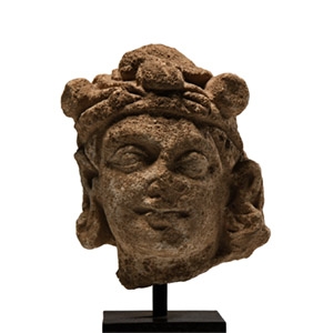 Gandharan Stucco Head