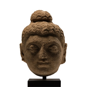 Gandharan Terracotta Head