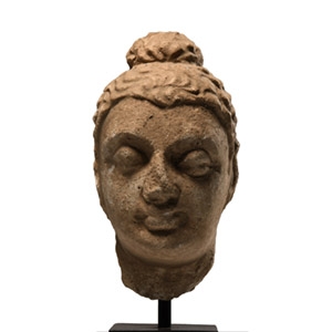 Gandharan Terracotta Head