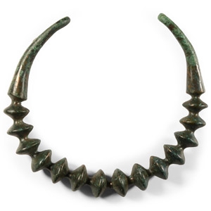 Iron Age Bulbous Bronze Neck Torc
