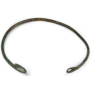 Iron Age Bronze Neck Torc