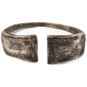 Viking Period Silver Decorated Bracelet