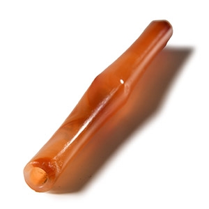 Bactrian Tubular Carnelian Bead