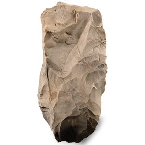 Stone Age Spiennes Flint Core Repurposed Axe