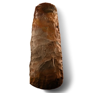 Danish Stone Age Classic Thin-Butted Axehead with Sharpened Butt