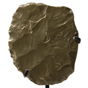 Stone Age Tenerian Knapped Green Jasper Scraper