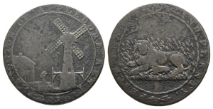 Great Britain. Appledore, Kent AE Halfpenny Token.