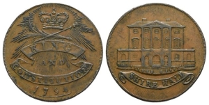 Great Britain. Chelmsford, Essex AE Halfpenny Token.