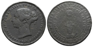 Great Britain. London AE Penny Token.