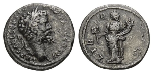 Septimius Severus AR Denarius.