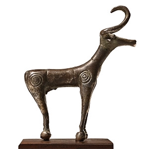 Syro-Hittite Silver Standing Stag