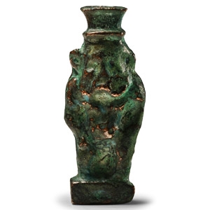 Egyptian Bronze Bes Statuette