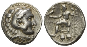 Kingdom of Macedon, Time of Alexander III  - Philip III Arrhidaios AR Tetradrachm.