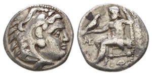 Kingdom of Macedon, Antigonos I Monophthalmos AR Drachm.