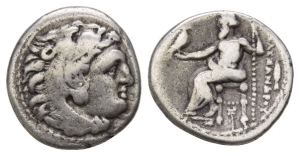 Kingdom of Macedon, Philip III Arrhidaios AR Drachm.
