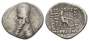 Kings of Parthia, Mithradates II AR Drachm.