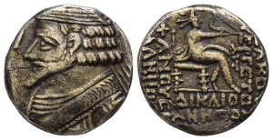 Kings of Parthia, Phraatakes AR Tetradrachm.