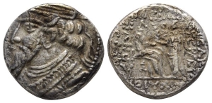 Kings of Parthia, Artabanos III BI Tetradrachm.