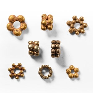 Western Asiatic Granulated Gold Bead Group