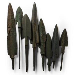 Western Asiatic Bronze Arrowhead Collection
