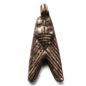 Egyptian Silver Fly Amulet