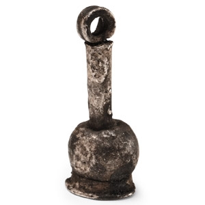 Egyptian Silver Poppy Head Amulet