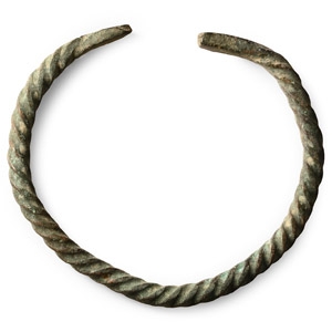 Western Asiatic Bronze Twisted Bracelet