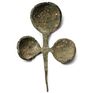 Luristan Bronze Pin with Petals