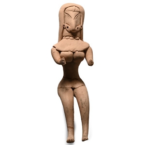 Indus Valley Terracotta Fertility Idol