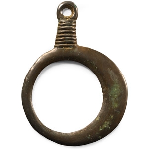 European Bronze Age Spectacle Pendant