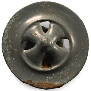 European Bronze Age Tinned Bronze Strap Junction