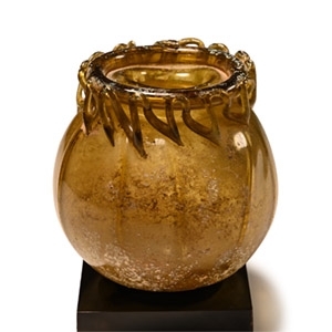 Roman Translucent Glass Jar with Gallery