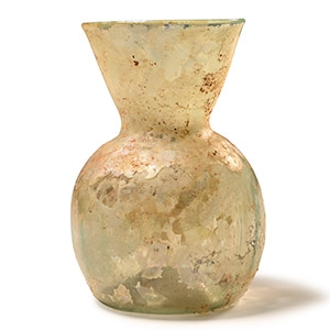 Roman Green Glass Vessel