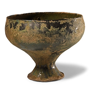 Western Asiatic Bronze Footed Chalice