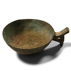 Western Asiatic Handled Bronze Cup