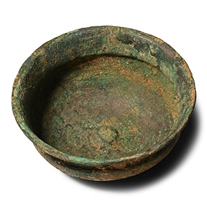 Achaemenid Bronze Flared Phiale Mesomphalos