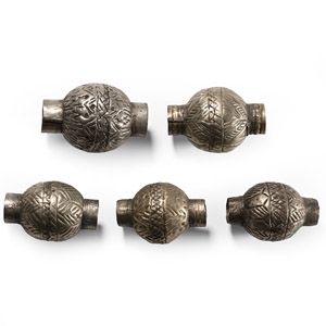 Tribal Silver-Coloured Large Bead Group