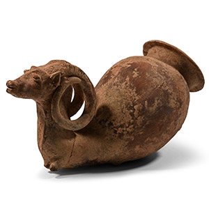 Anatolian Style Terracotta Rhyton
