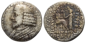 Kings of Parthia, Vardanes I AR Tetradrachm.