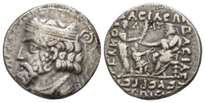 Kings of Parthia, Artabanos III AR Tetradrachm.